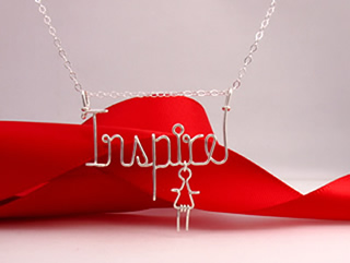 personalized name necklace Wire Jewelry