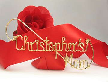 personalized name necklace Wire Jewelry