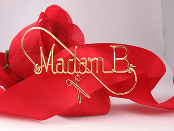 personalized name necklace Wire Jewelry