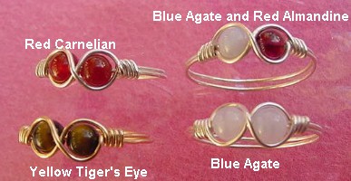 DOUBLE BEADED RINGS