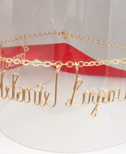 Anklet Personalized Name