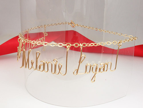 Anklet Personalized Name