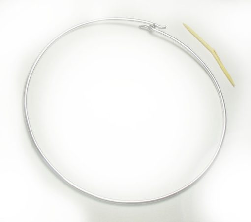 Choker or Wire Neck customized hook Neck thick wire, Collar Plus Size to Petite