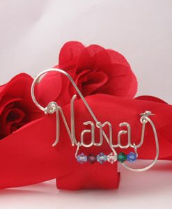 Personalized wire name pin