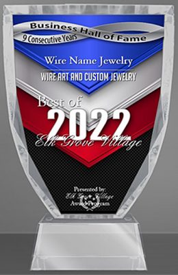 Business Hall of Fame - Wire Art and Custom Jewelry