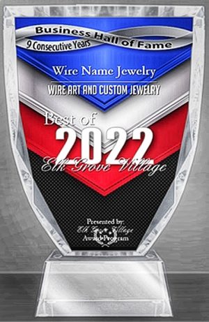 Business Hall of Fame - Wire Art and Custom Jewelry