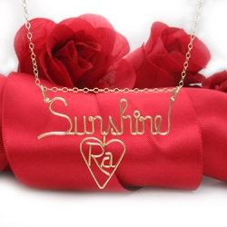 Personalized name necklace Personalized name necklace