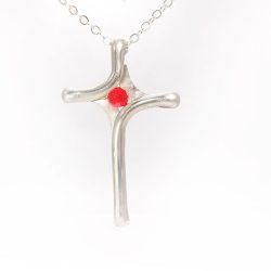 Crosses- silver and gold wire Crosses- silver and gold wire