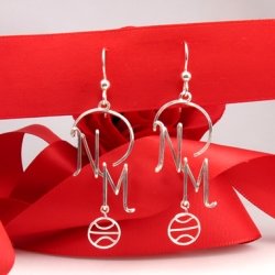 Personalized Earrings-Basketball Personalized Earrings-Basketball