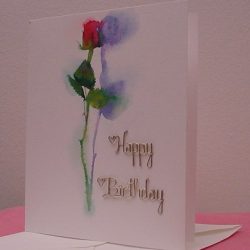Custom Wire_Name Birthday Card Custom Wire_Name Birthday Card